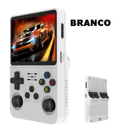 Game Retrô Portátil R36S com 10 Mil Jogos